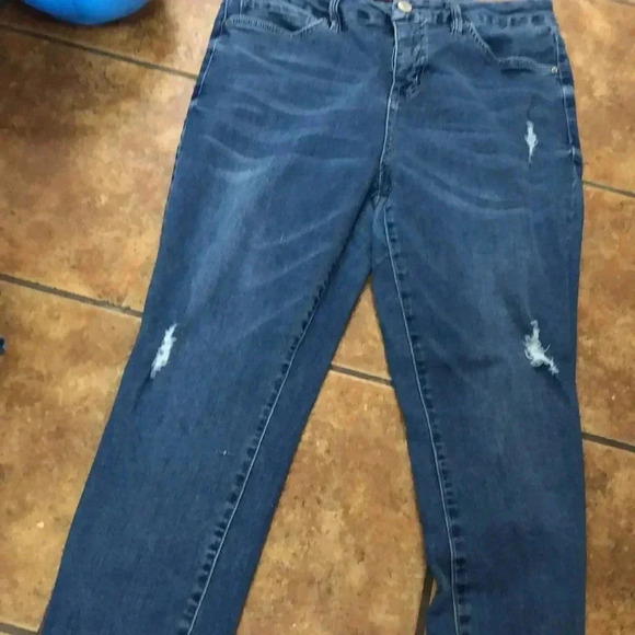 Royalty Curvy Fit Jeans Ankle Size 14 High Rise - Picture 4 of 5